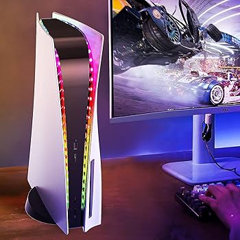 LED Light Strip for PS5 Pro/ PS5 /PS5 Slim, 358 DIY Modes 7